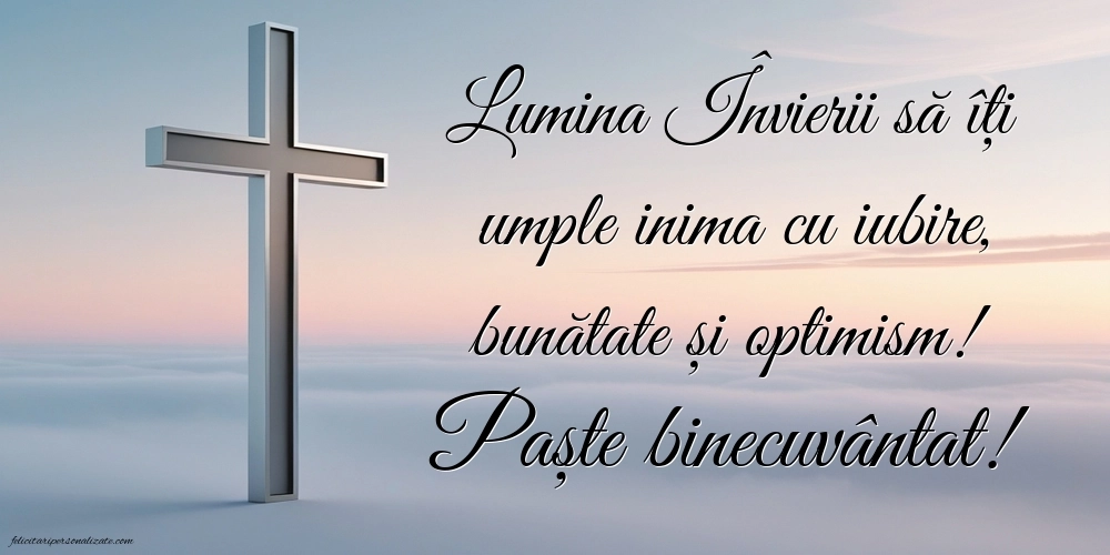 Poze cu mesaje frumoase de Paște: Credință