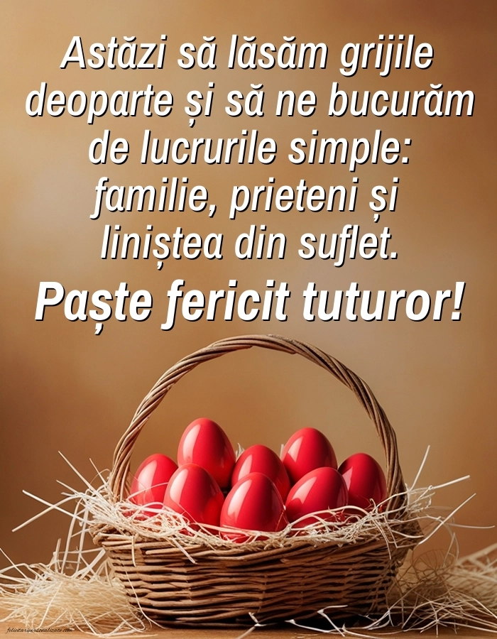 Poze cu urări de Paște 2026: Ouă de Paște