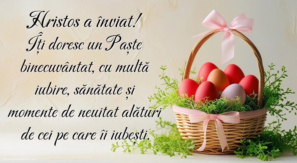 Cele mai frumoase felicitări de Paște 2025: Ouă de Paște