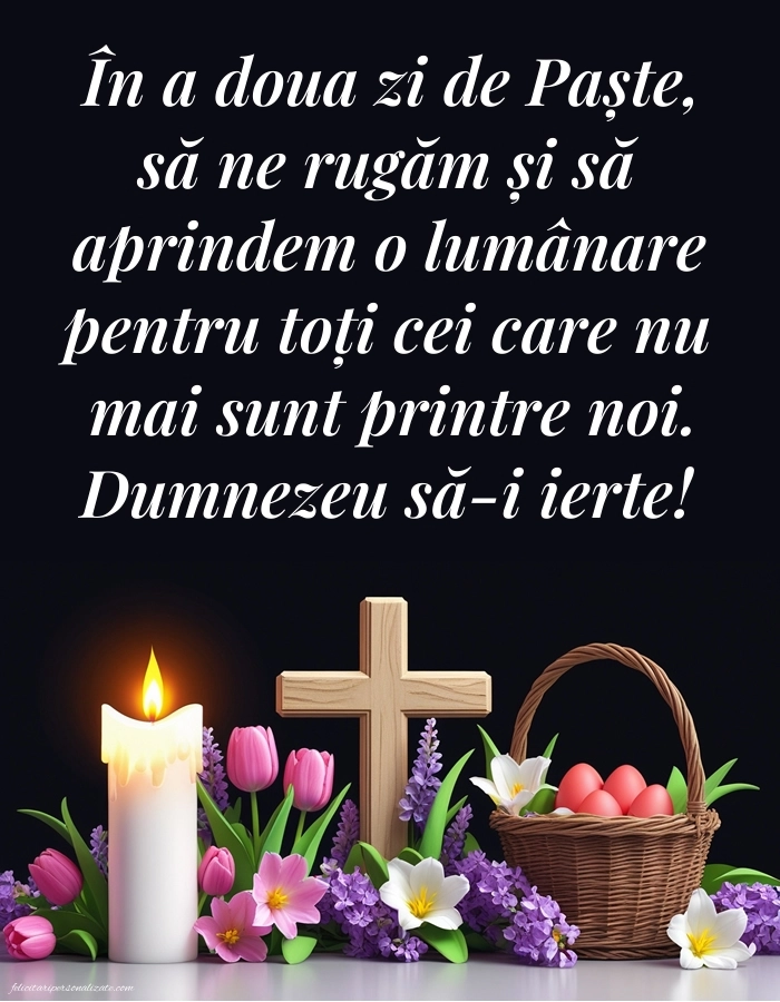 Imagini cu a Doua Zi de Paște: Lumânari (Comemorare)