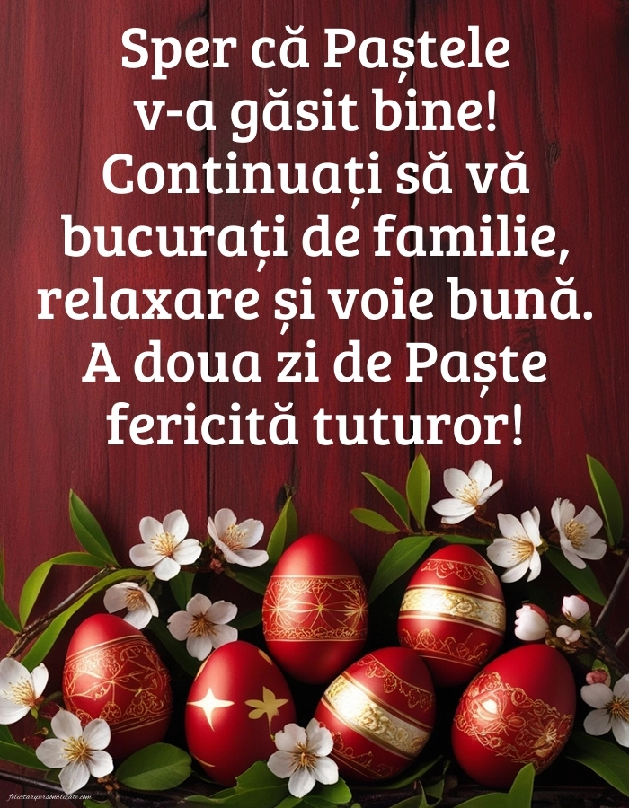 Imagini cu a Doua Zi de Paște: Ouă de Paște