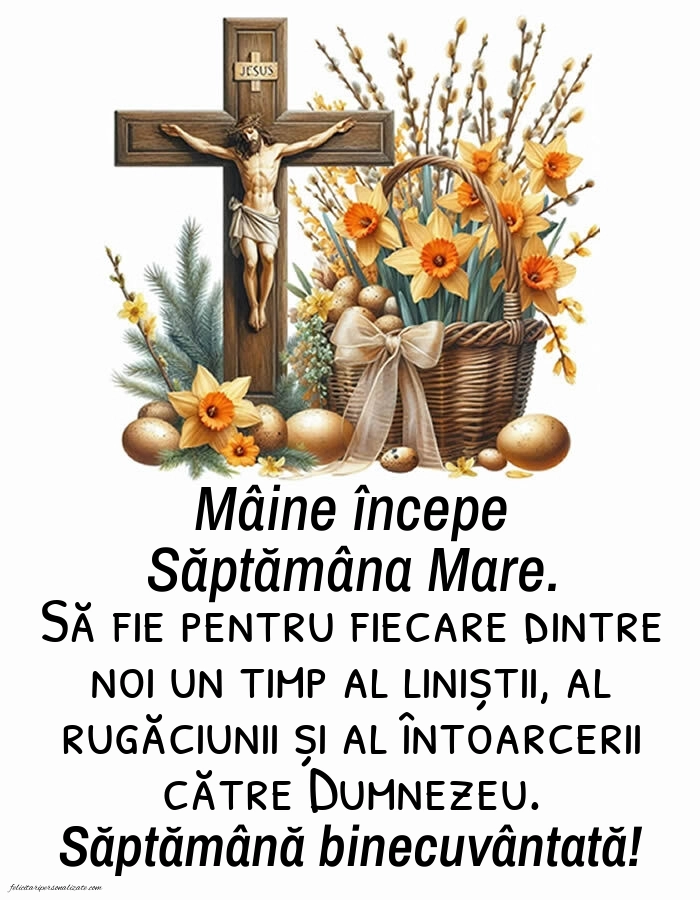 Imagini cu mesaje de Săptămâna Mare (Săptămâna Patimilor): Credință