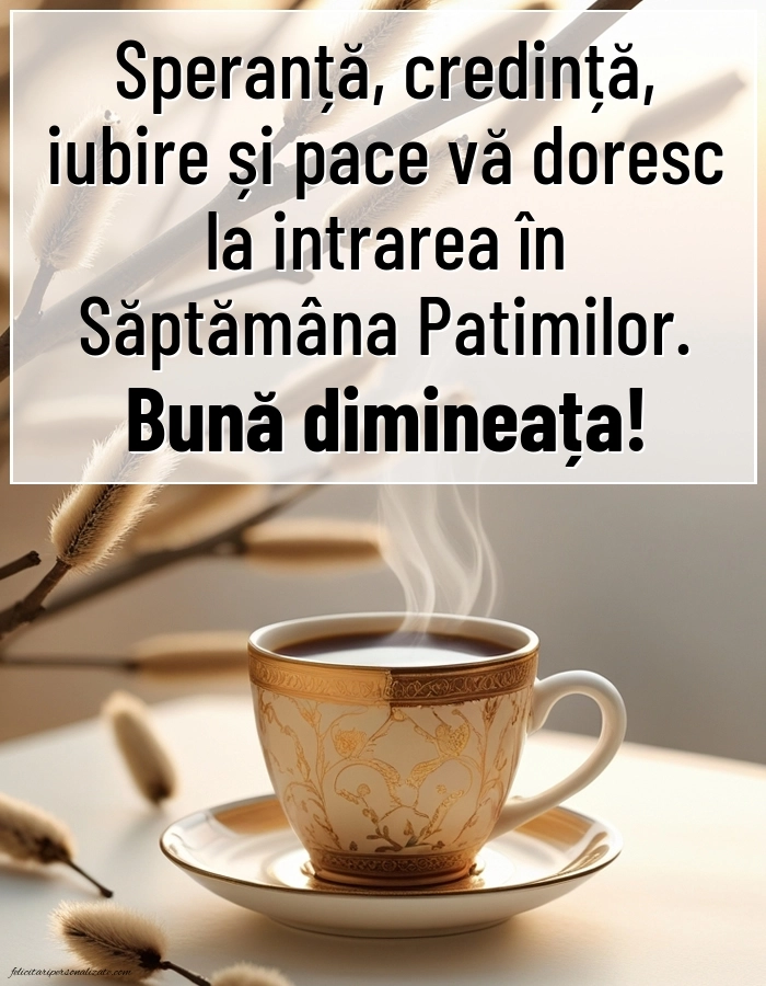 Imagini cu mesaje de Săptămâna Mare (Săptămâna Patimilor): Credință