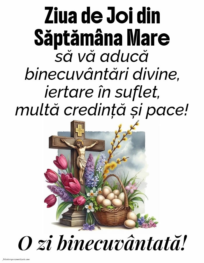 Imagini cu mesaje de Săptămâna Mare (Săptămâna Patimilor): Credință