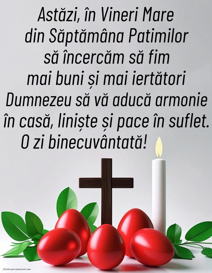 Imagini cu mesaje de Săptămâna Mare (Săptămâna Patimilor): Ouă și Lumânări de Paște