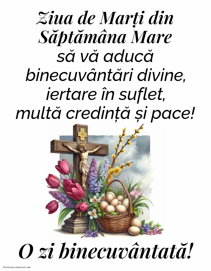 Imagini cu mesaje de Săptămâna Mare (Săptămâna Patimilor): Credință