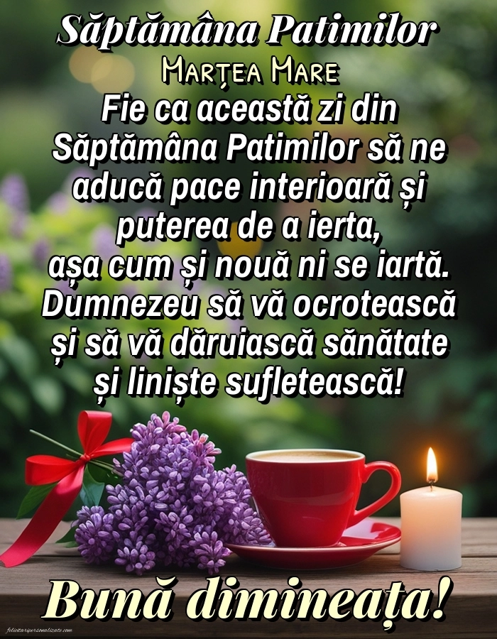 Imagini cu mesaje de Săptămâna Mare (Săptămâna Patimilor): Credință