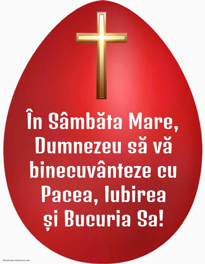 Imagini cu mesaje de Săptămâna Mare (Săptămâna Patimilor): Ouă de Paște
