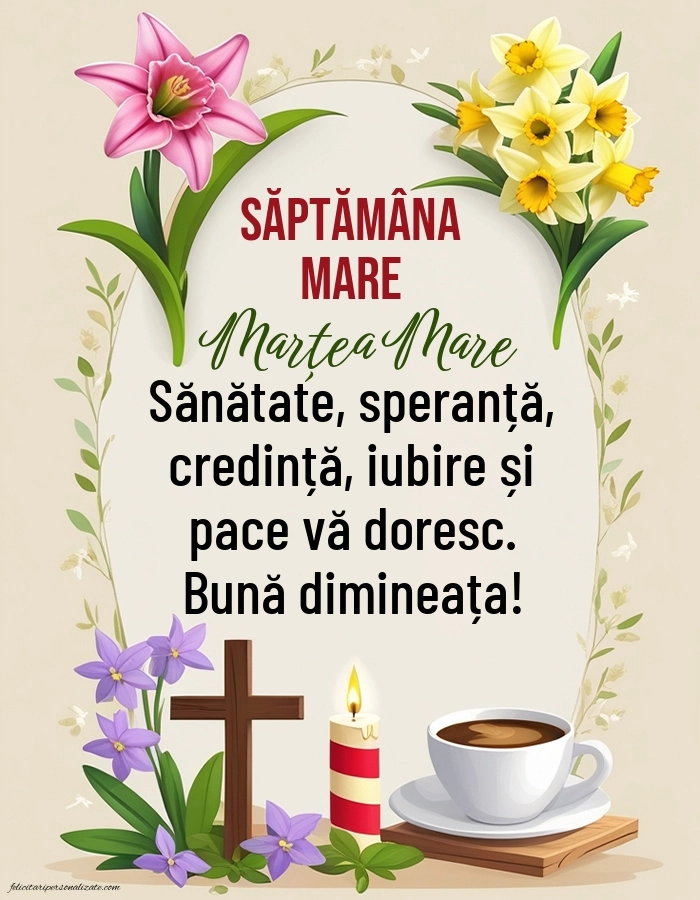 Imagini cu mesaje de Săptămâna Mare (Săptămâna Patimilor): Credință