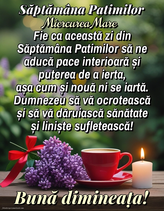 Imagini cu mesaje de Săptămâna Mare (Săptămâna Patimilor): Credință