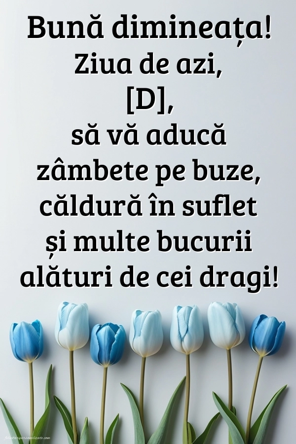 Imagini de Bună Dimineața pentru FACEBOOK: Lalele