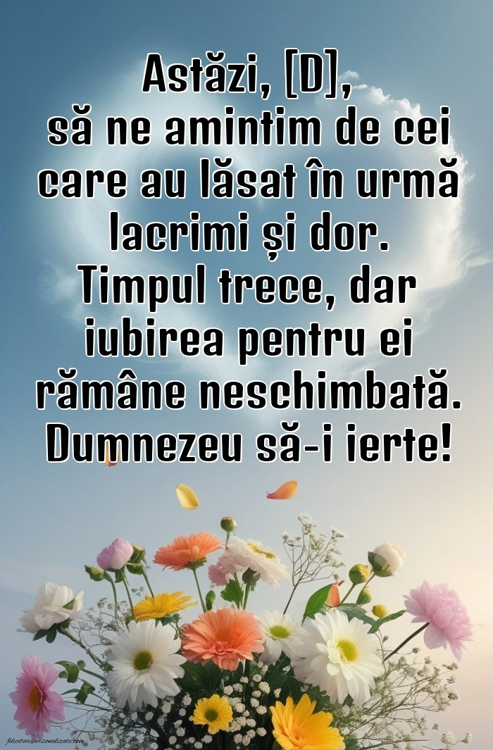 Imagini de Comemorare pentru FACEBOOK: La mulți ani (Comemorare)