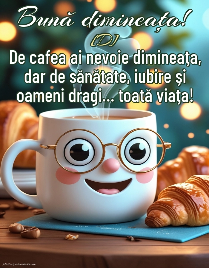 Imagini de Bună Dimineața cu Zilele Săptămânii: Cafea