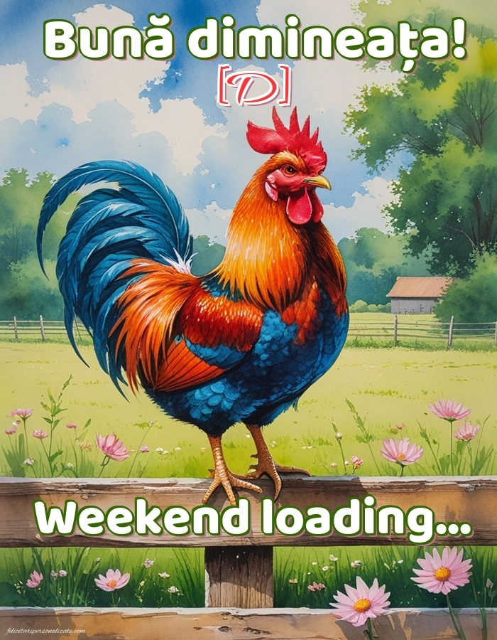 Imagini de Bună Dimineața cu Zilele Săptămânii: Peisaj de primăvară