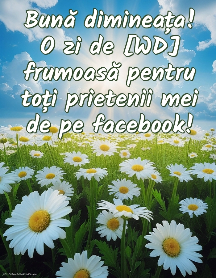 Imagini de Bună Dimineața cu Zilele Săptămânii: Peisaj de primăvară