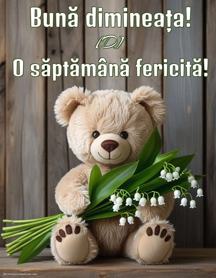 Imagini de Bună Dimineața cu Zilele Săptămânii: Peisaj de primăvară