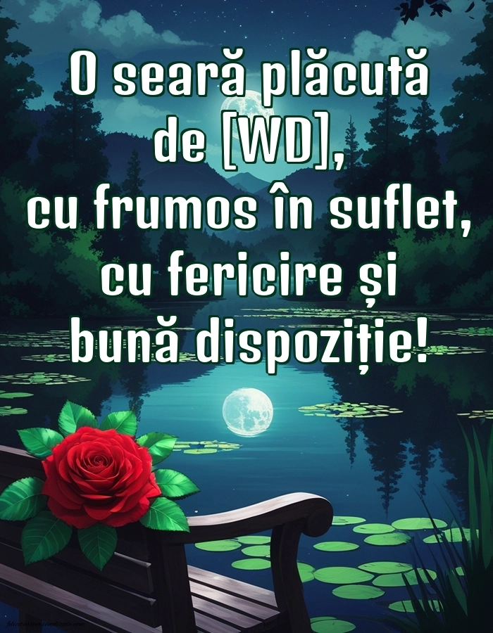 Imagini frumoase de Bună Seara pentru Facebook: Peisaj de primăvară