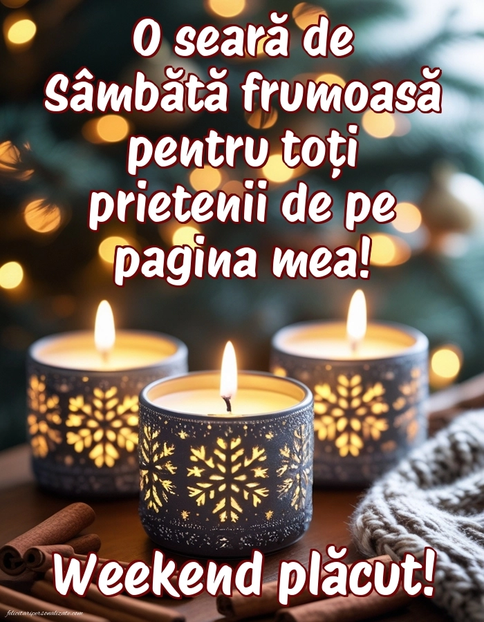 Imagini frumoase de Bună Seara pentru Facebook: Lumânări