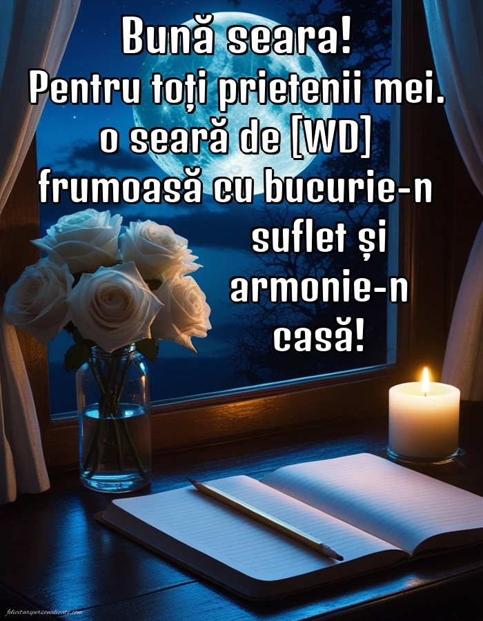 Imagini frumoase de Bună Seara pentru Facebook: Peisaj de primăvară