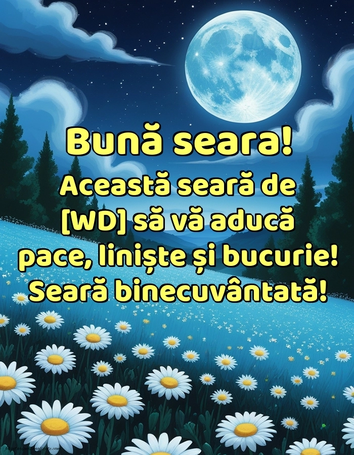 Imagini frumoase de Bună Seara pentru Facebook: Peisaj de primăvară