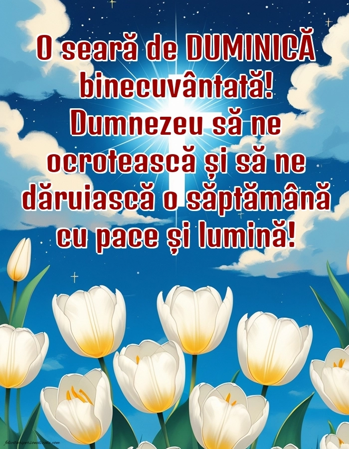 Imagini frumoase de Bună Seara pentru Facebook: Peisaj de primăvară