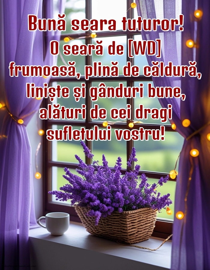 Imagini frumoase de Bună Seara pentru Facebook: Peisaj de primăvară