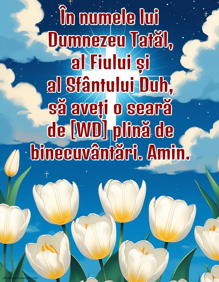 Imagini frumoase de Bună Seara pentru Facebook: Peisaj de primăvară