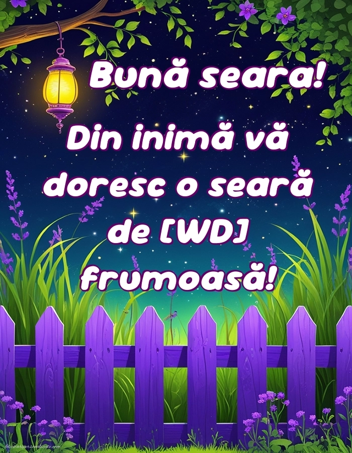 Imagini frumoase de Bună Seara pentru Facebook: Peisaj de primăvară