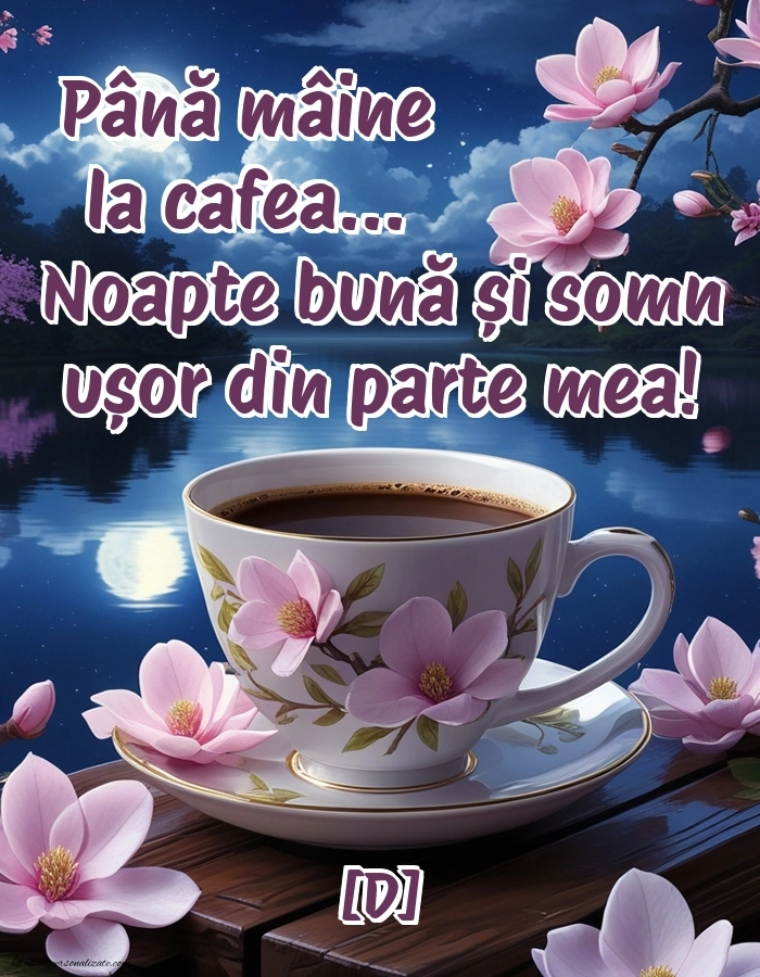 Imagini frumoase de Noapte Bună pentru Facebook: Peisaj de primăvară