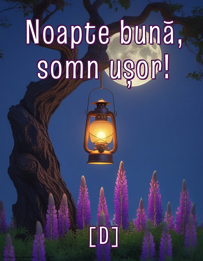 Imagini frumoase de Noapte Bună pentru Facebook: Peisaj de primăvară