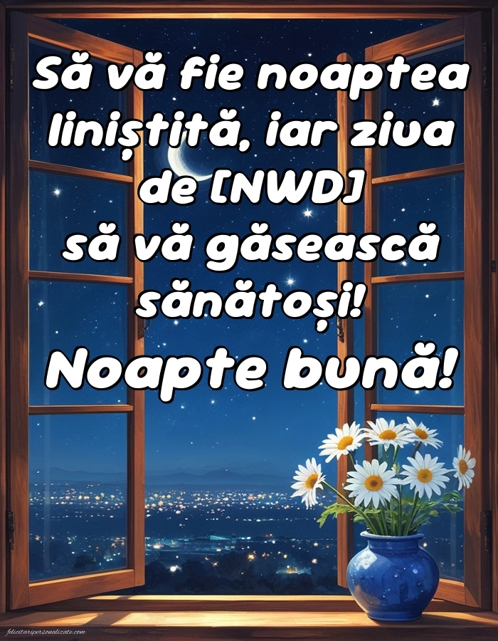 Imagini frumoase de Noapte Bună pentru Facebook: Peisaj de primăvară