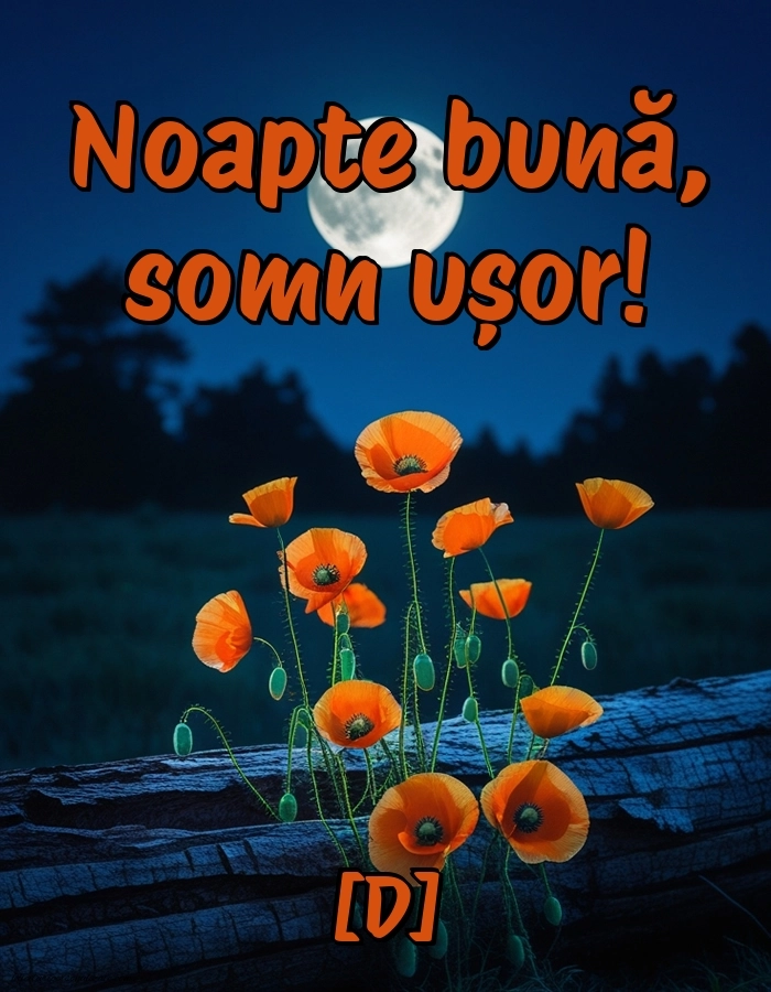 Imagini frumoase de Noapte Bună pentru Facebook: Peisaj de primăvară