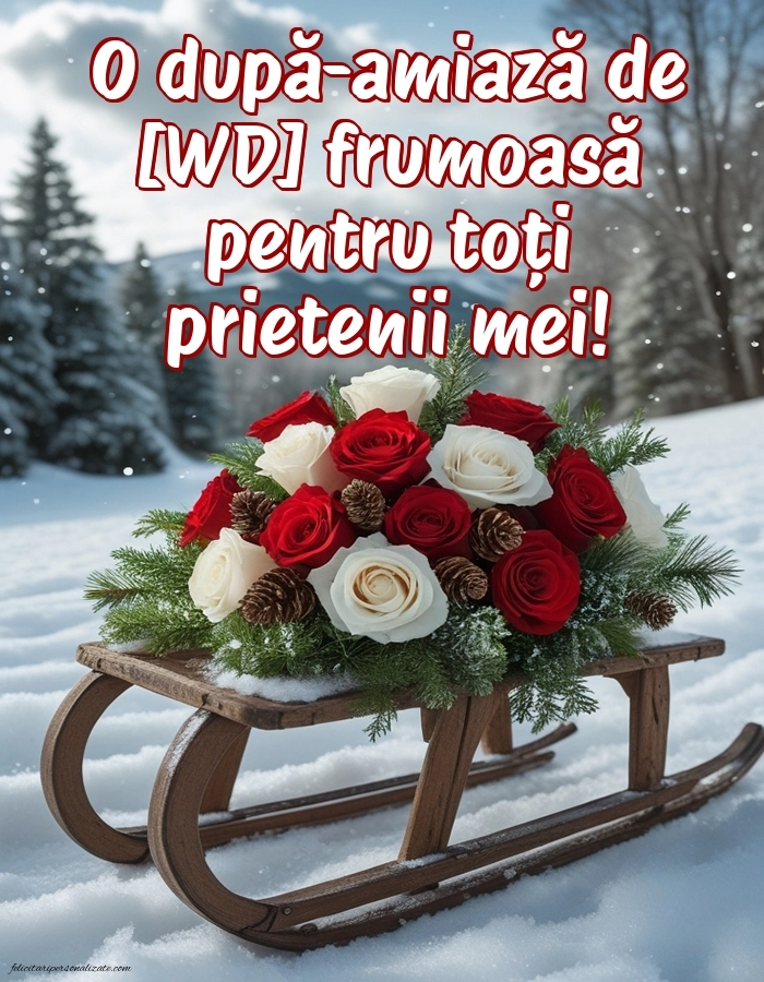 Imagini de După-amiază pentru FACEBOOK: Peisaj de iarnă