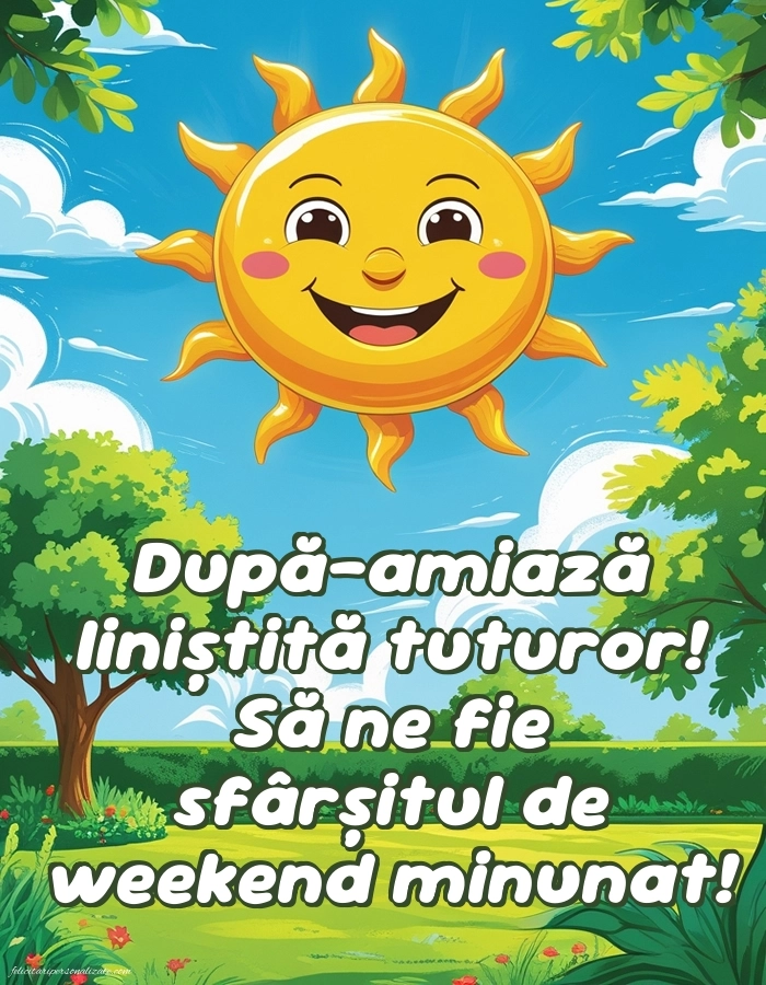 Imagini de După-amiază pentru FACEBOOK: Peisaj de primăvară