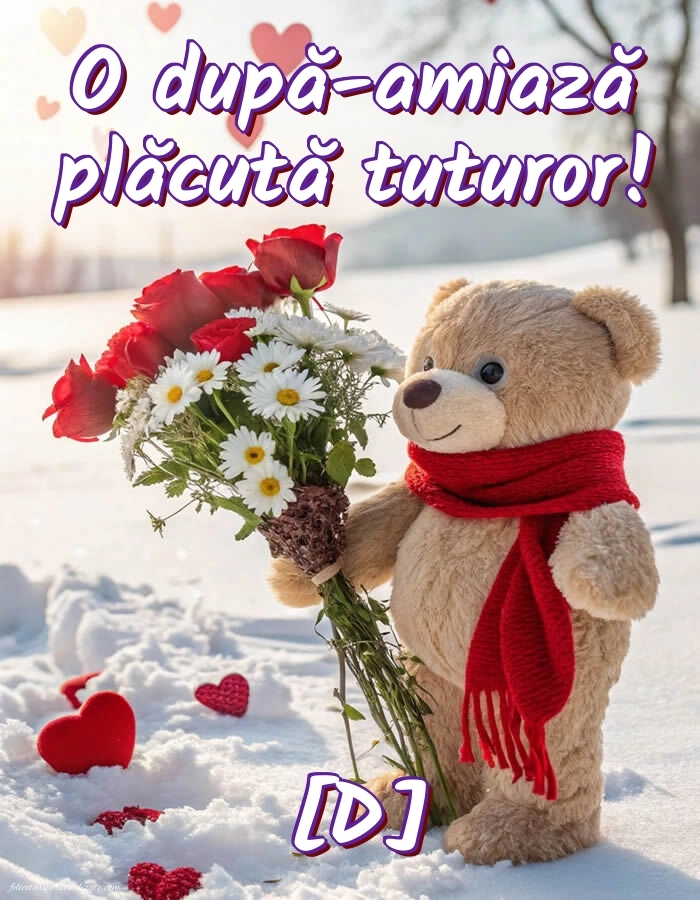 Imagini de După-amiază pentru FACEBOOK: Peisaj de iarnă