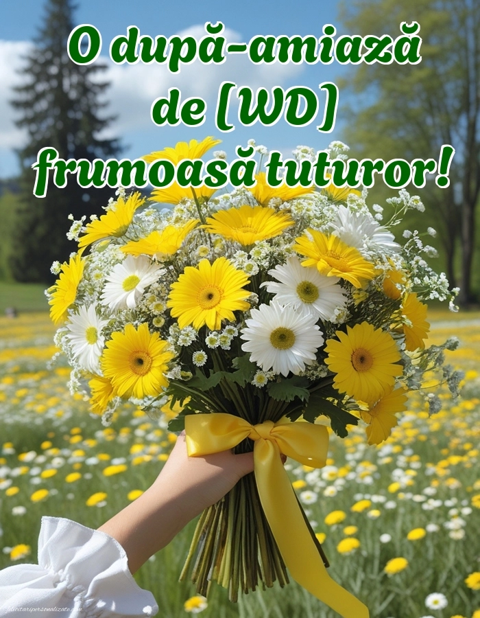 Imagini de După-amiază pentru FACEBOOK: Peisaj de primăvară