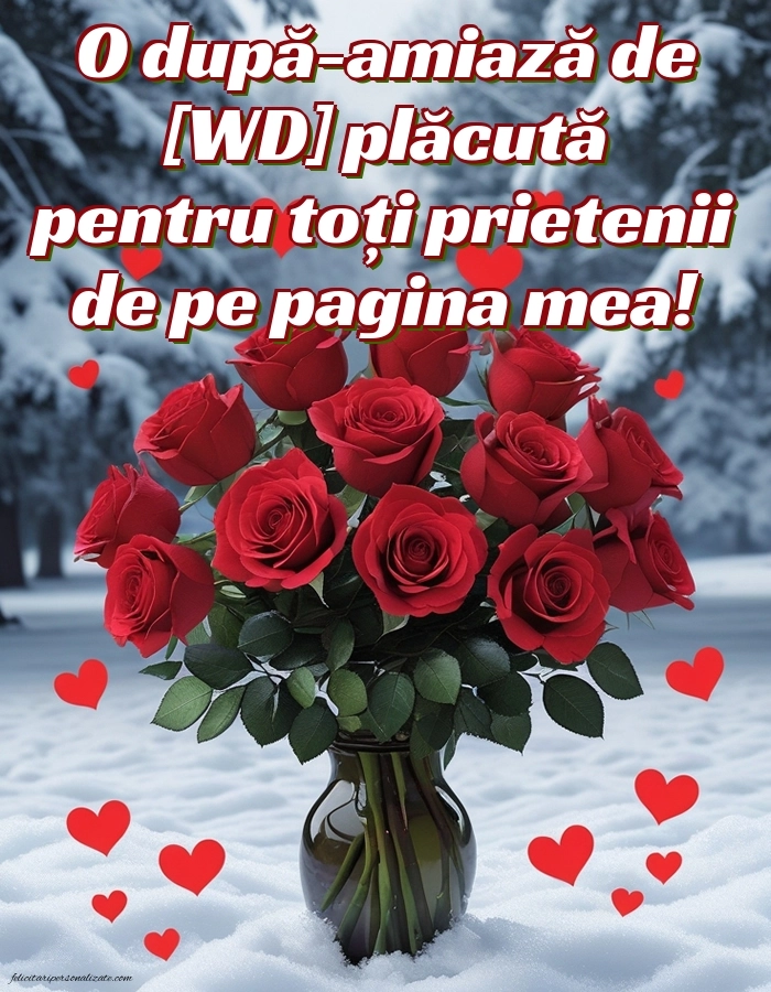 Imagini de După-amiază pentru FACEBOOK: Trandafiri