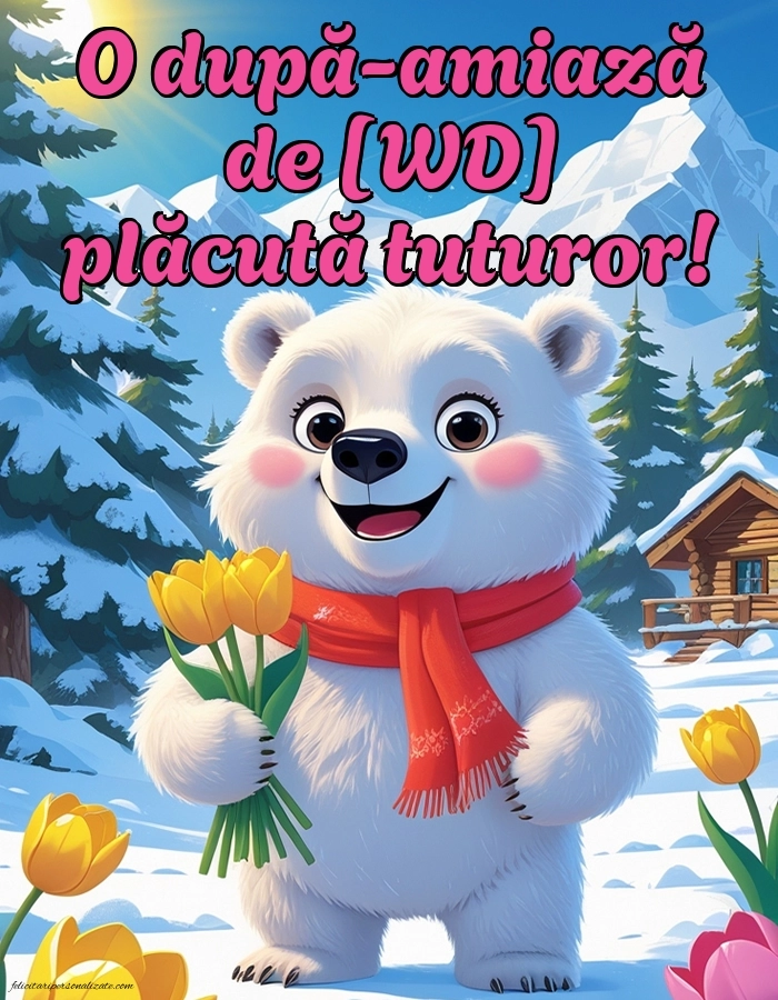 Imagini de După-amiază pentru FACEBOOK: Peisaj de iarnă