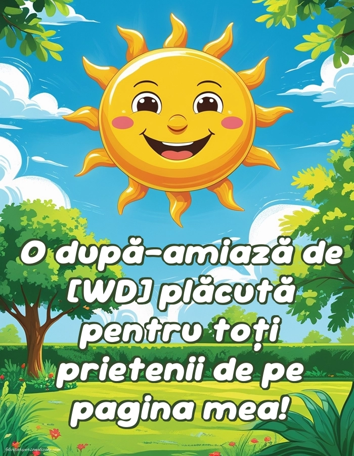 Imagini de După-amiază pentru FACEBOOK: Peisaj de primăvară