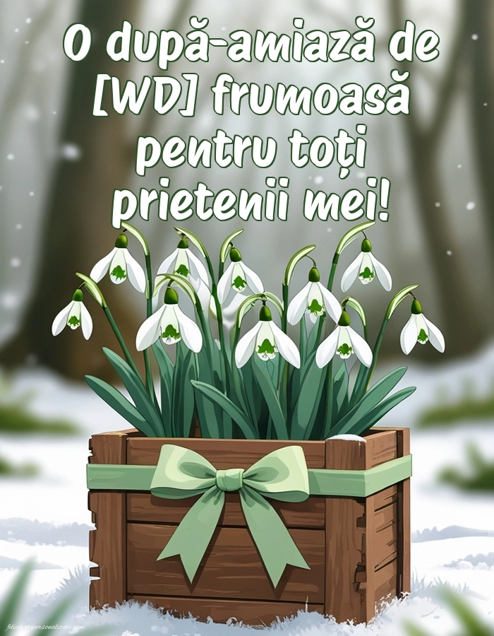 Imagini de După-amiază pentru FACEBOOK: Peisaj de primăvară