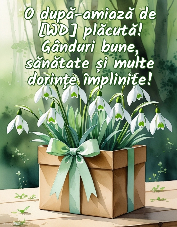 Imagini de După-amiază pentru FACEBOOK: Peisaj de primăvară