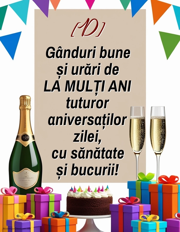 Imagini de La mulți ani pentru FACEBOOK: Șampanie și tort
