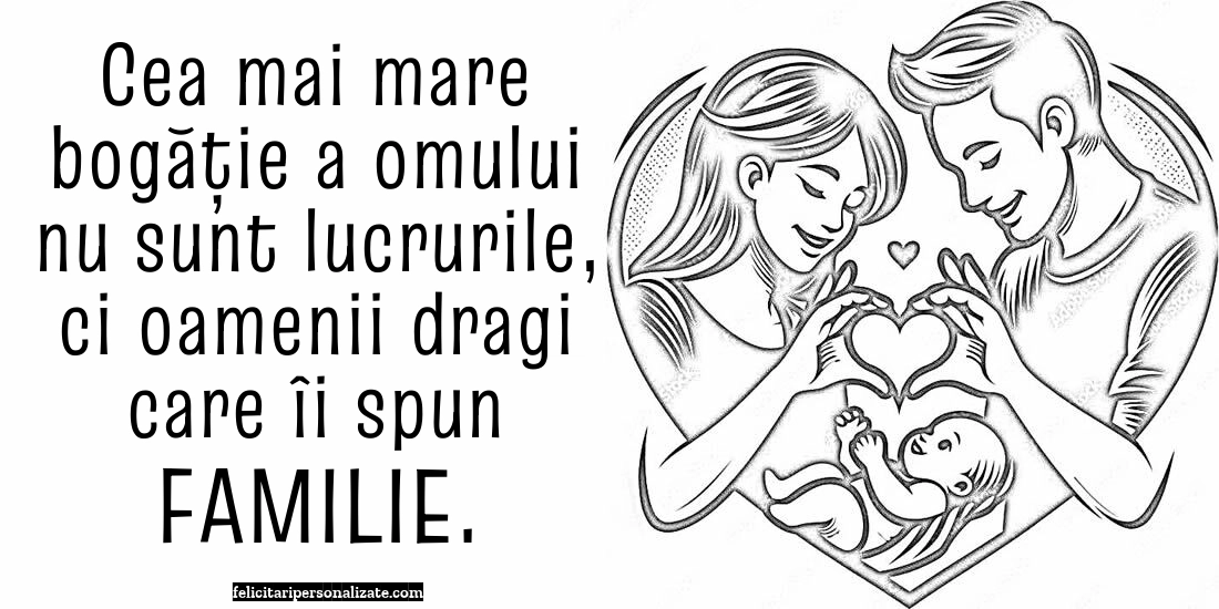 Imagini cu mesaje de suflet și cugetări pentru Facebook: Familie