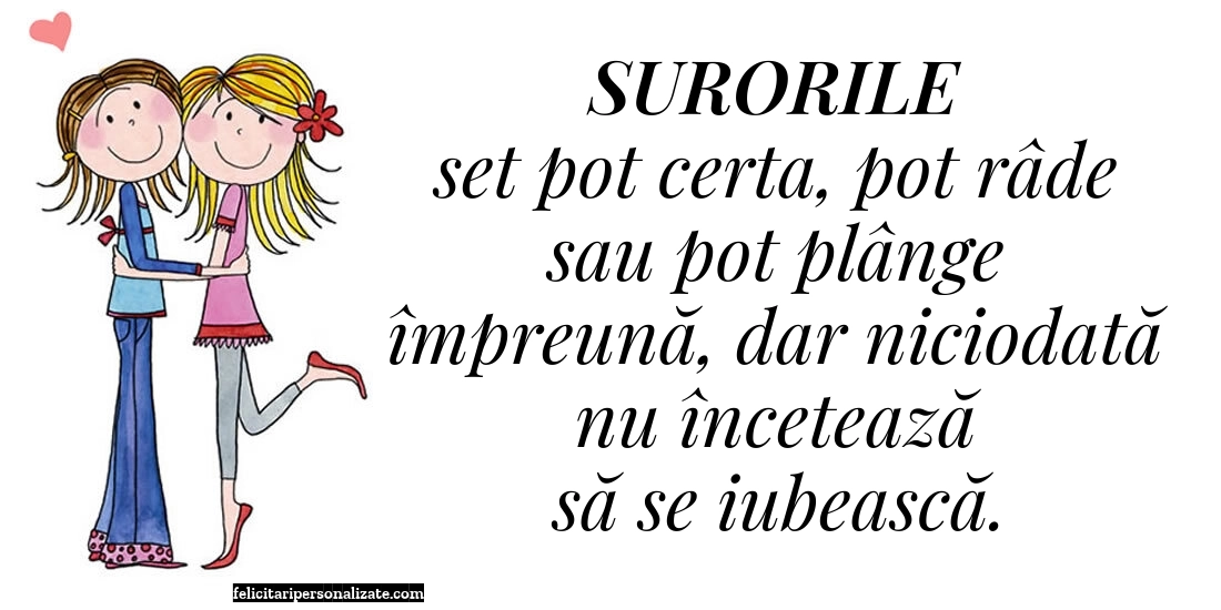 Imagini cu mesaje de suflet și cugetări pentru Facebook: Surori