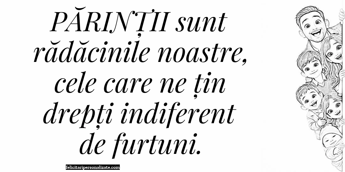 Imagini cu mesaje de suflet și cugetări pentru Facebook: Familie