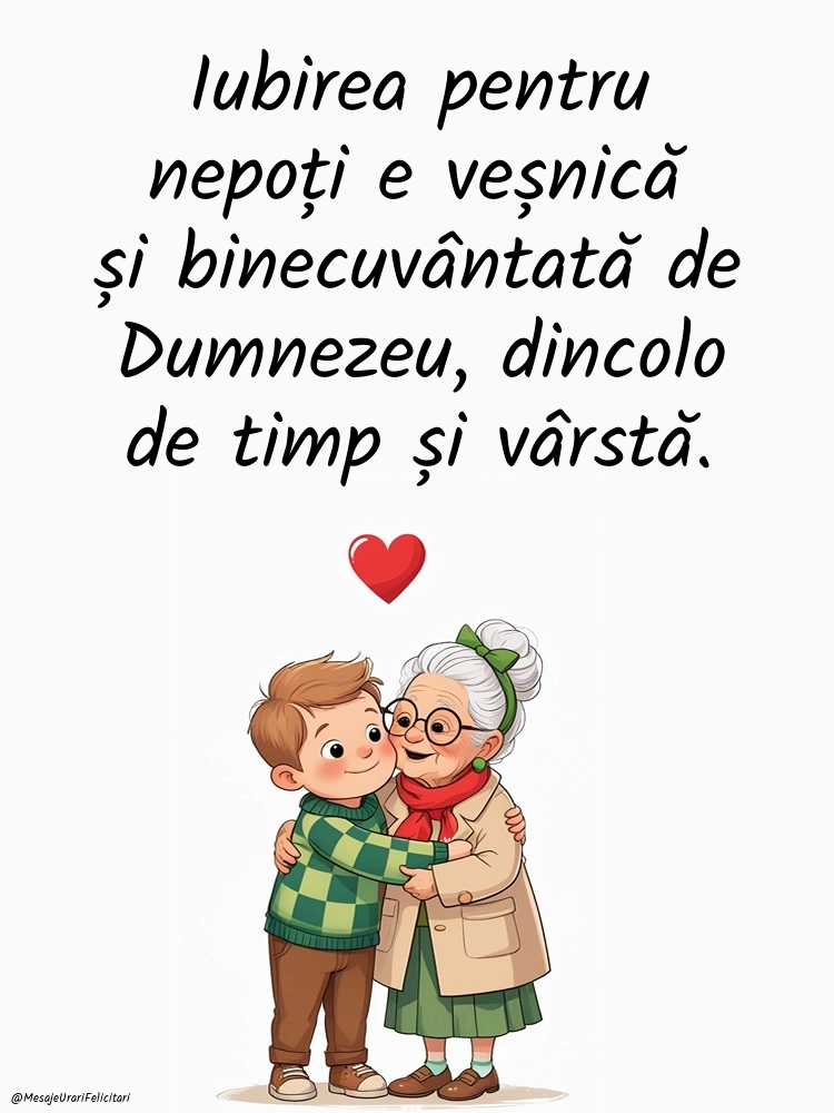 Imagini cu mesaje frumoase despre BUNICI și NEPOȚI: Bunici