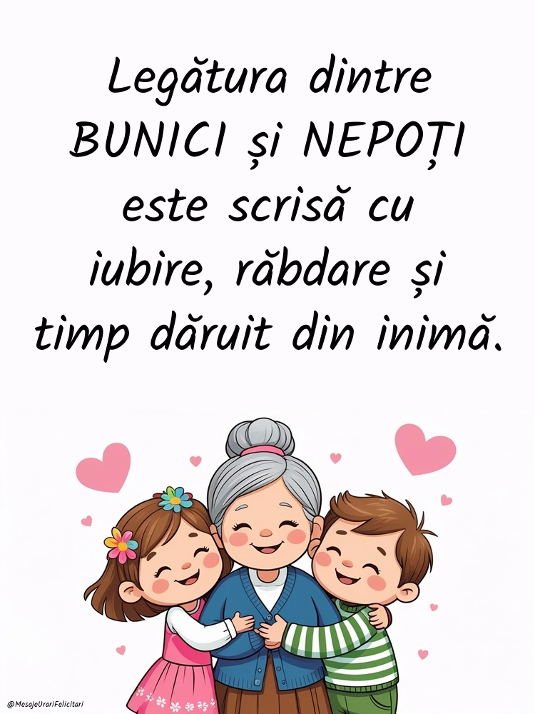 Imagini cu mesaje frumoase despre BUNICI și NEPOȚI: Bunici