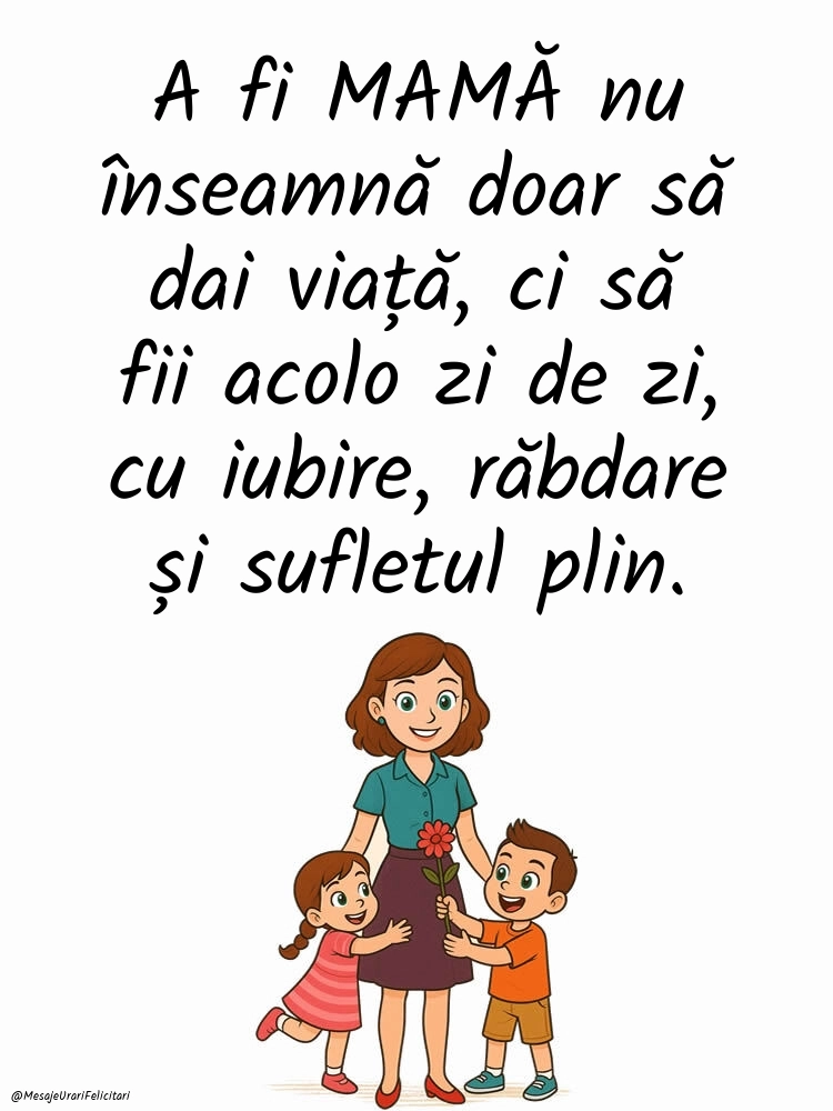Imagini cu mesaje frumoase despre MAMA: Mama