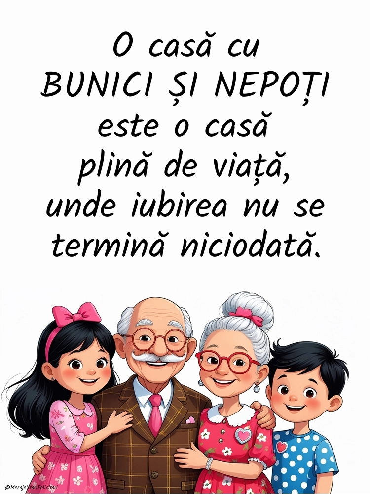 Imagini cu mesaje frumoase despre BUNICI și NEPOȚI: Bunici