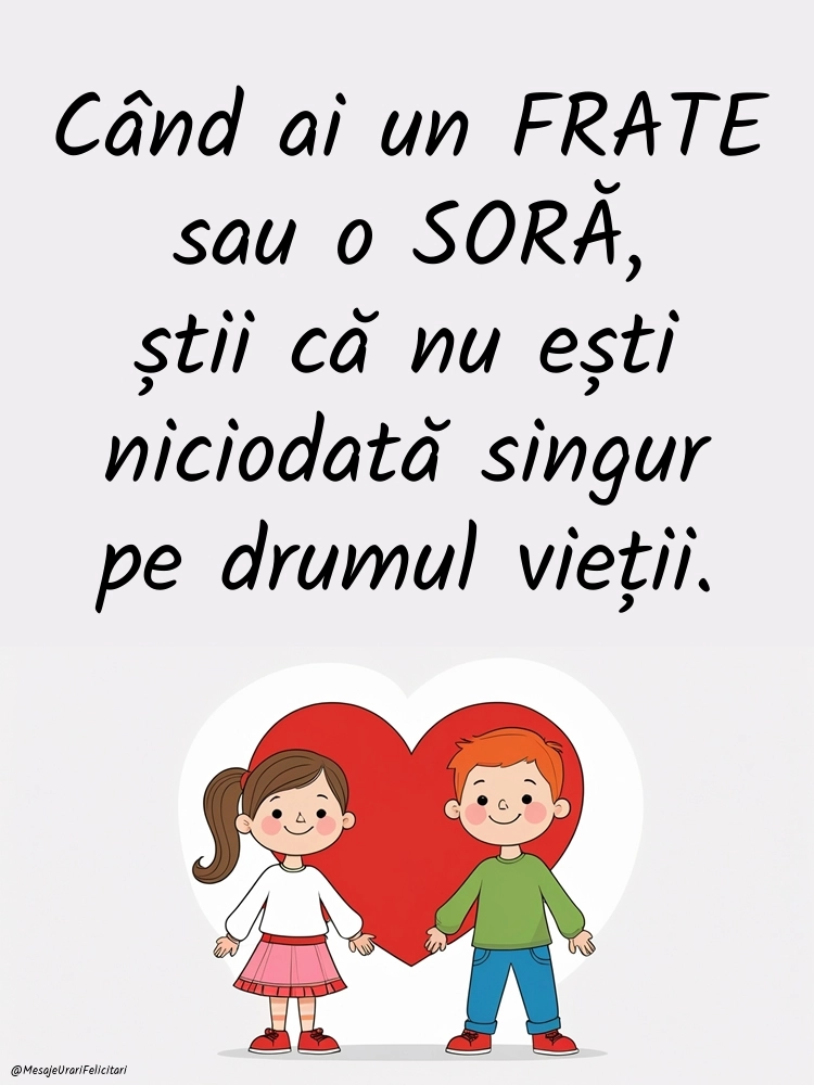 Poze cu mesaje frumoase pentru postări Facebook: Frați